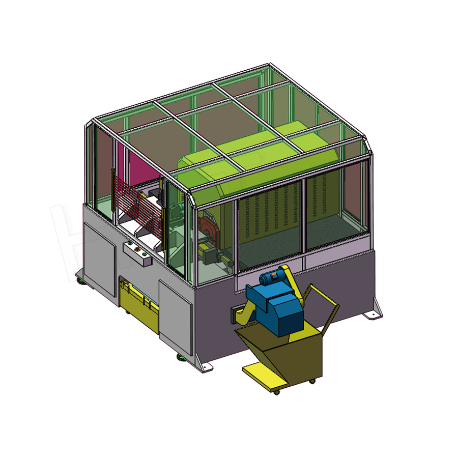 Stamping, Rotary Groove, Chamfering All-in-one na Machine